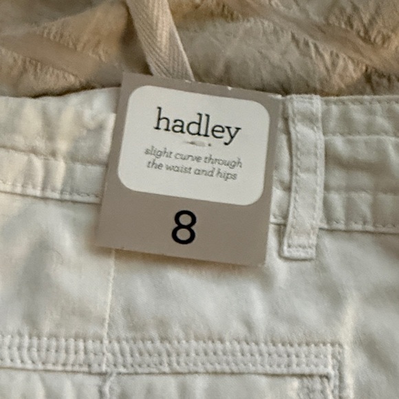 ** Gap Hadley ** women’s white linen pant, size 8, NWT - Picture 5 of 7